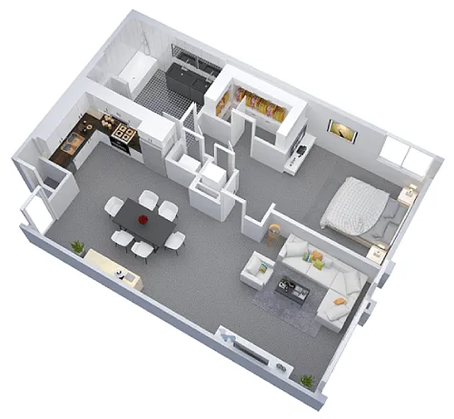 Floor plan The Pantages