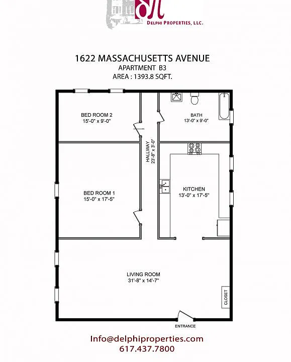 1622 Massachusetts Ave #B3