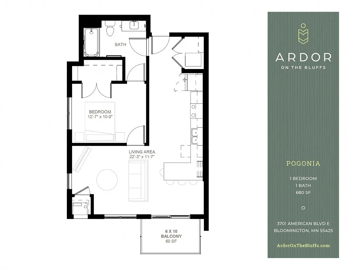 Floor plan Pogonia