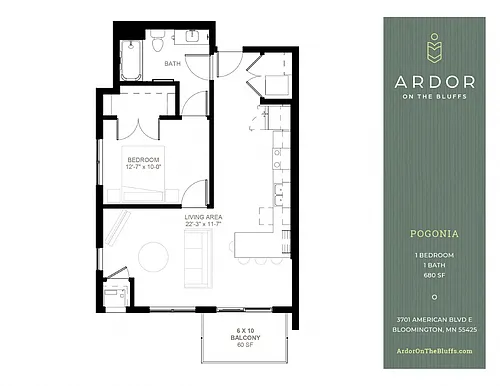 Floor plan Pogonia