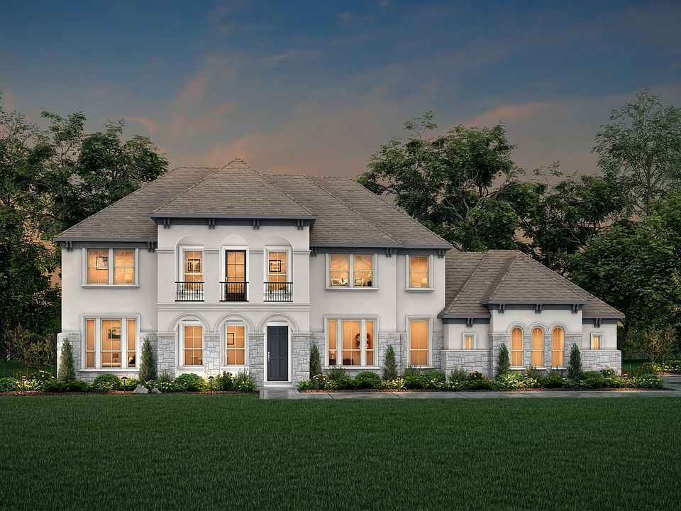 stone and stucco house