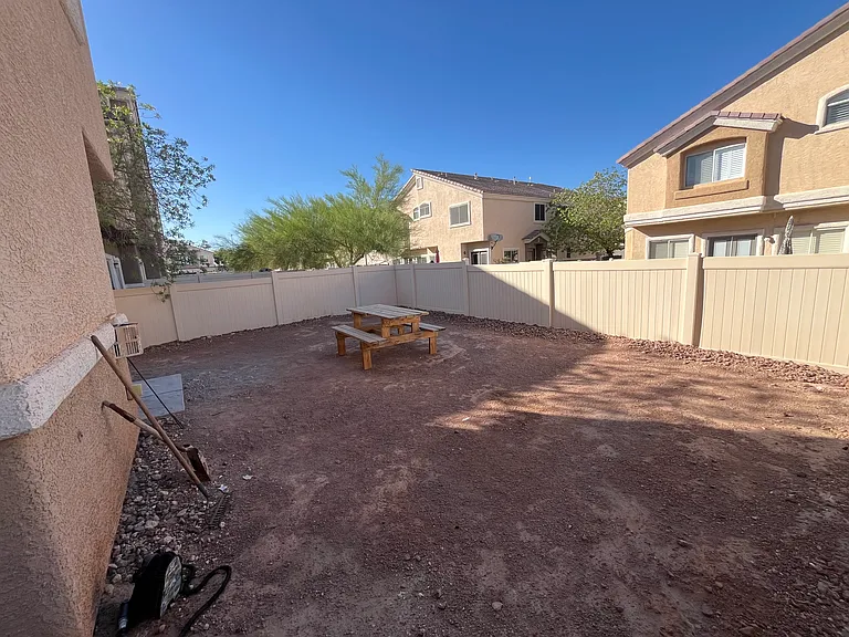 Backyard view
