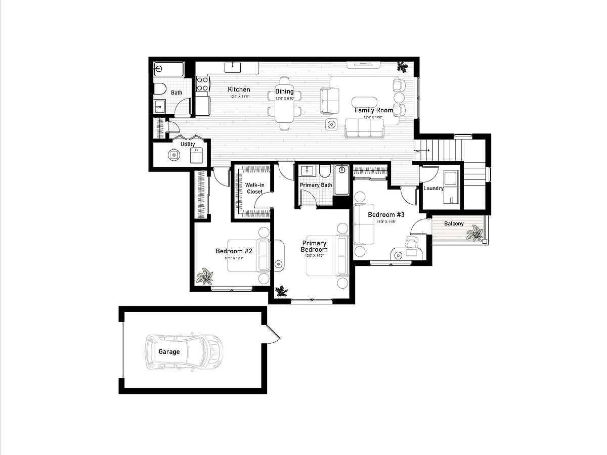 Floor plan Sword Dancer (C03)