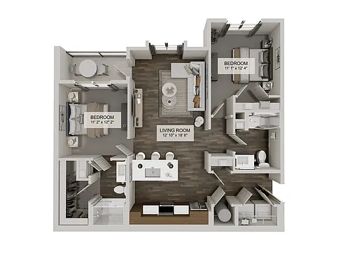 Floor plan Journey Premier (B1B)