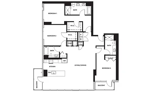 Floor plan Penthouse 5