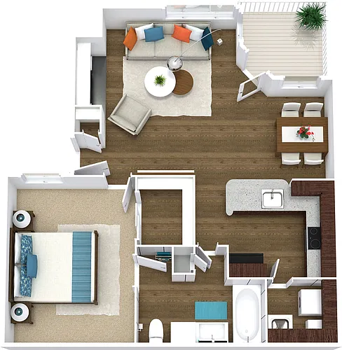 Floor plan A1