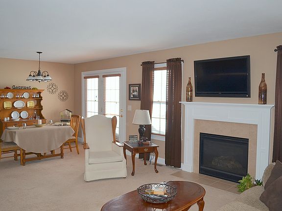 Dining Area From Living Room