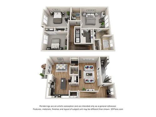 Floor plan 3M - THS