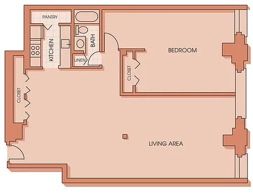 Floor plan 1S
