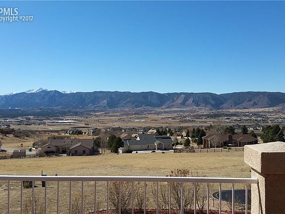View west toward Pikes Peak