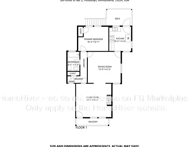 1 bed, 1.0 bath, 1808 sqft, $1,300 — Photo 2