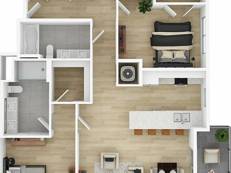 Three Bedroom | Two Bathroom Three Bedroom | Two Bathroom