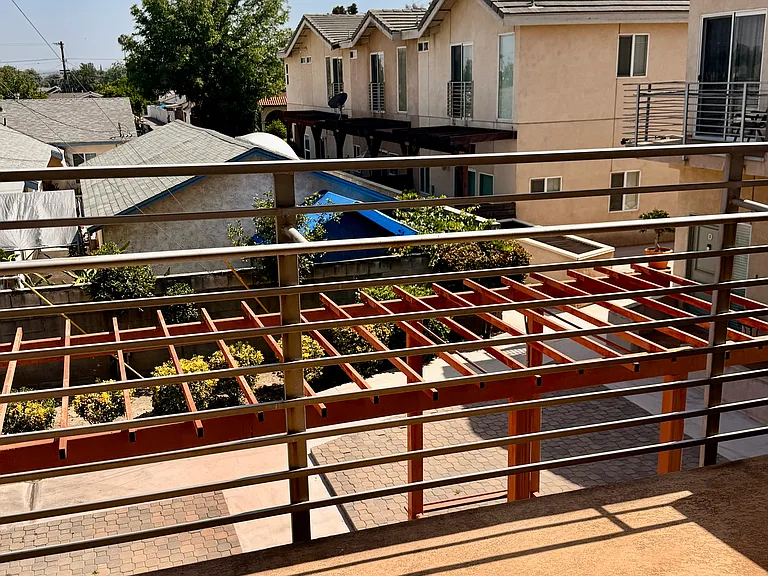 VIEW FROM BALCONY (2ND FLOOR)