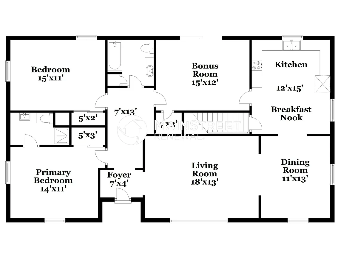 Floor Plan - 1739 Mountain Dr