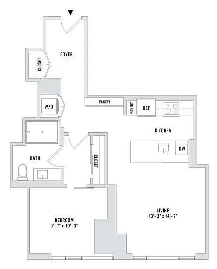Floor plan A13