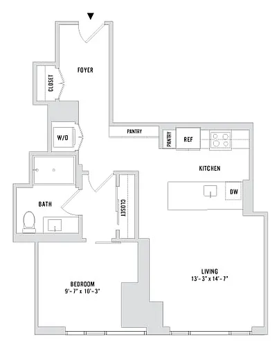 Floor plan A13