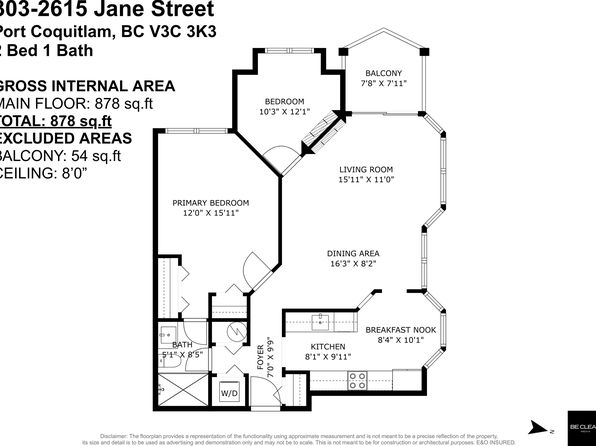 2615 Jane St #303, Pt Coquitlam, BC V3C 3K3