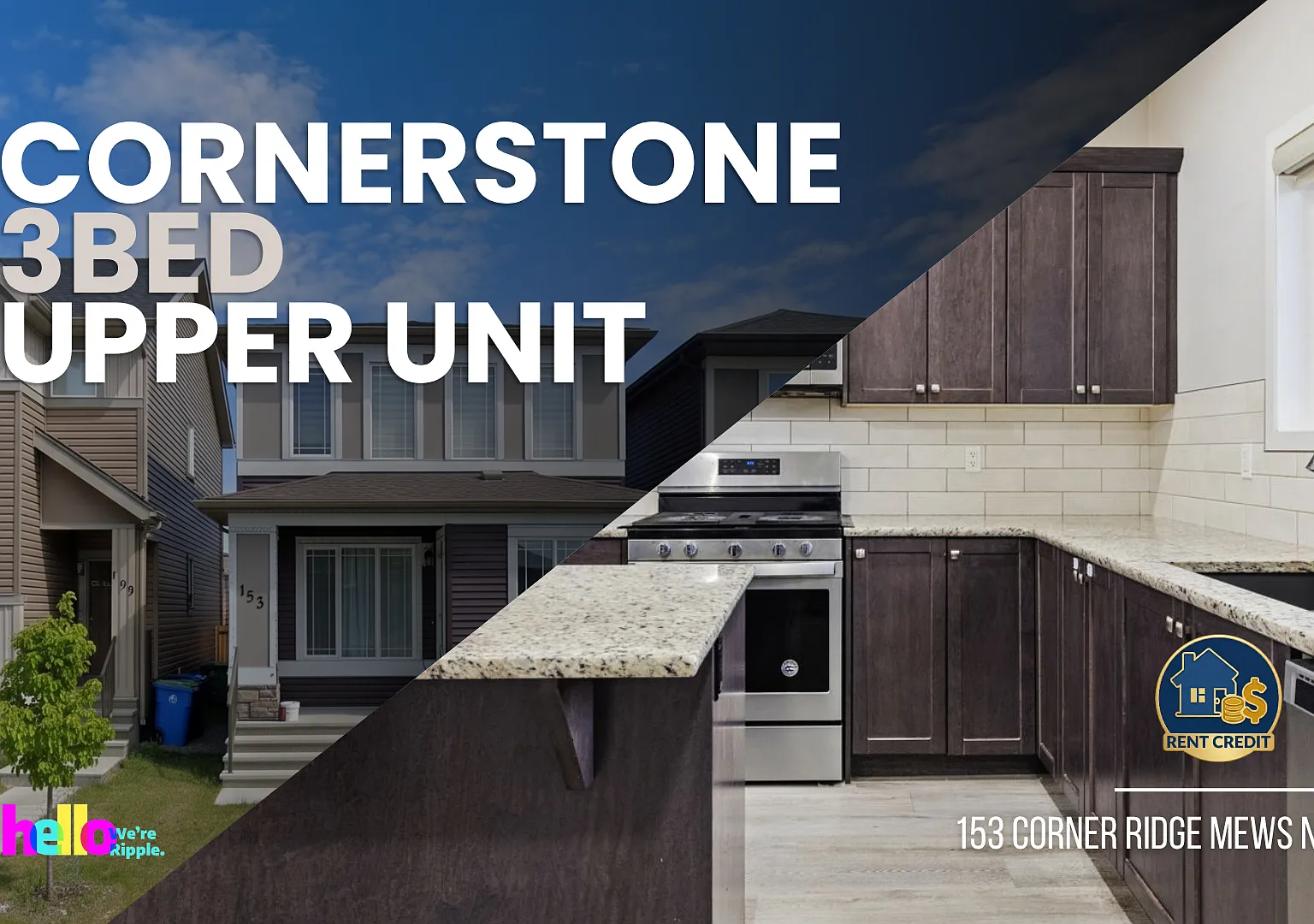 153 Corner Ridge Mews NE, Calgary - Upper — Photo 1