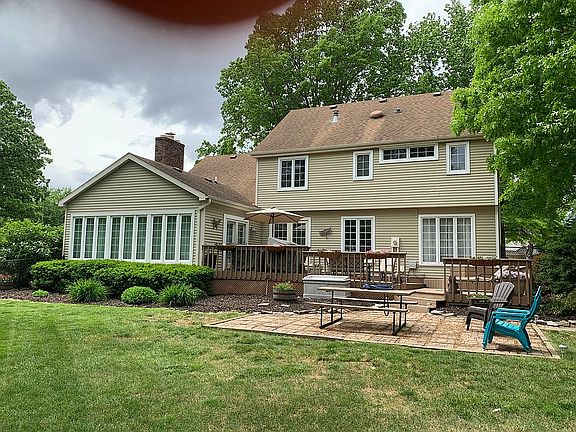 Backyard with deck/patio