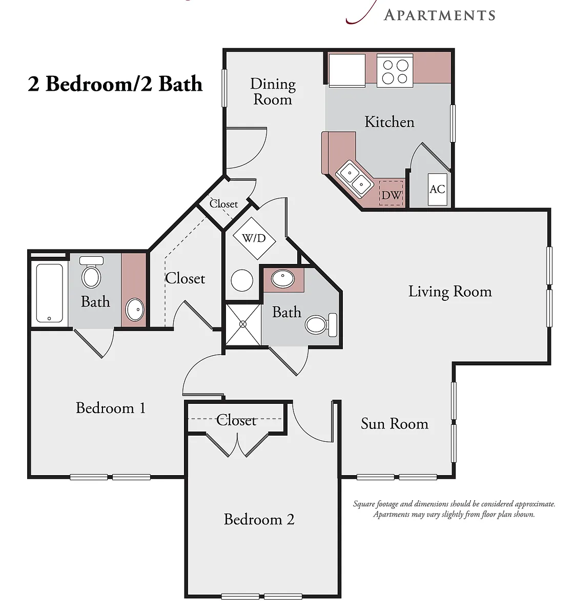 Floor plan 2X2