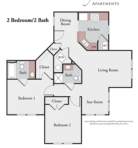 Floor plan 2X2