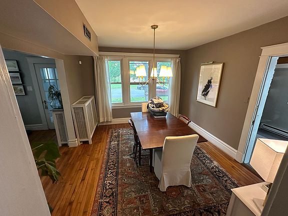 first floor entrance dining room