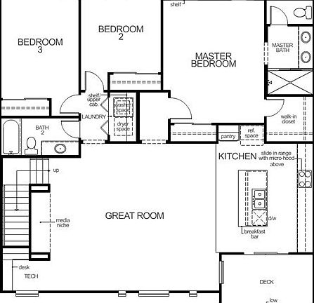 spacious open floor plan