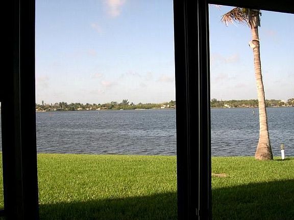 St. Lucie view from porch.