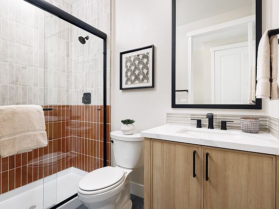 Jasmine at Francis Ranch by Trumark Homes I Duet Residence 2 Model I Bathroom