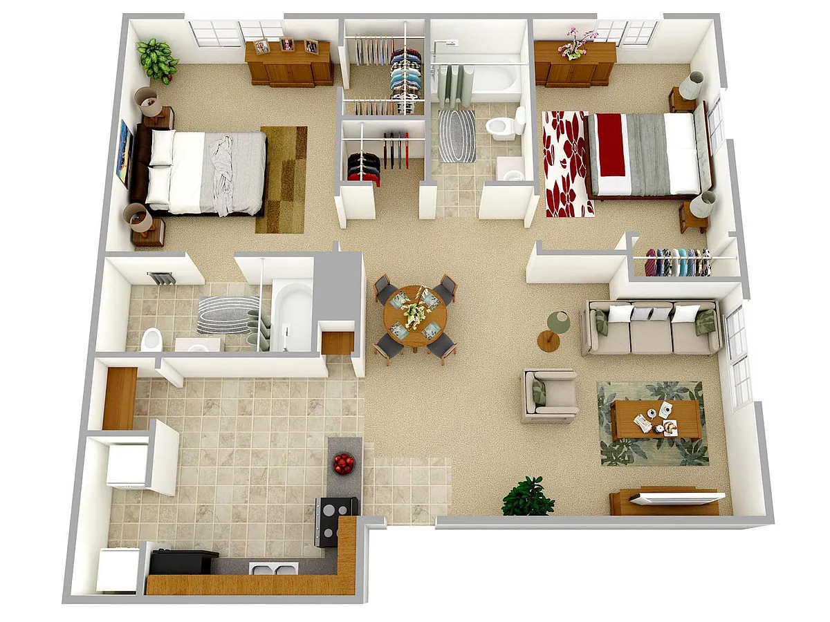 Floor plan Coral 2