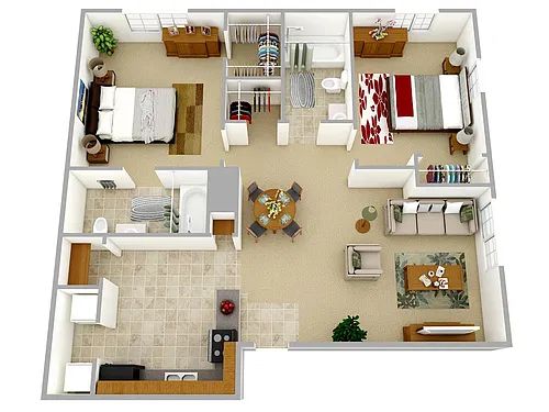 Floor plan Coral 2