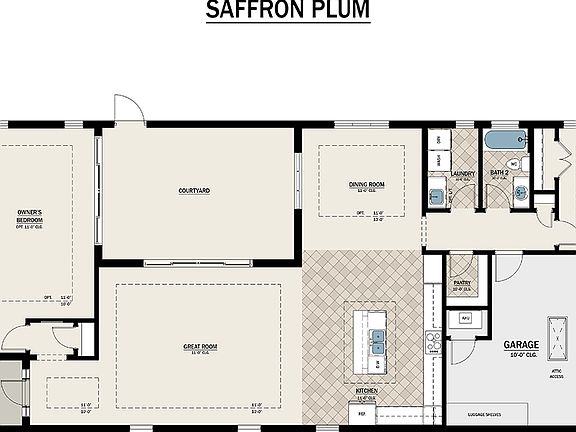 Saffron Plum Floor Plan