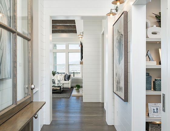 Spacious foyer with views of the great room beyond
