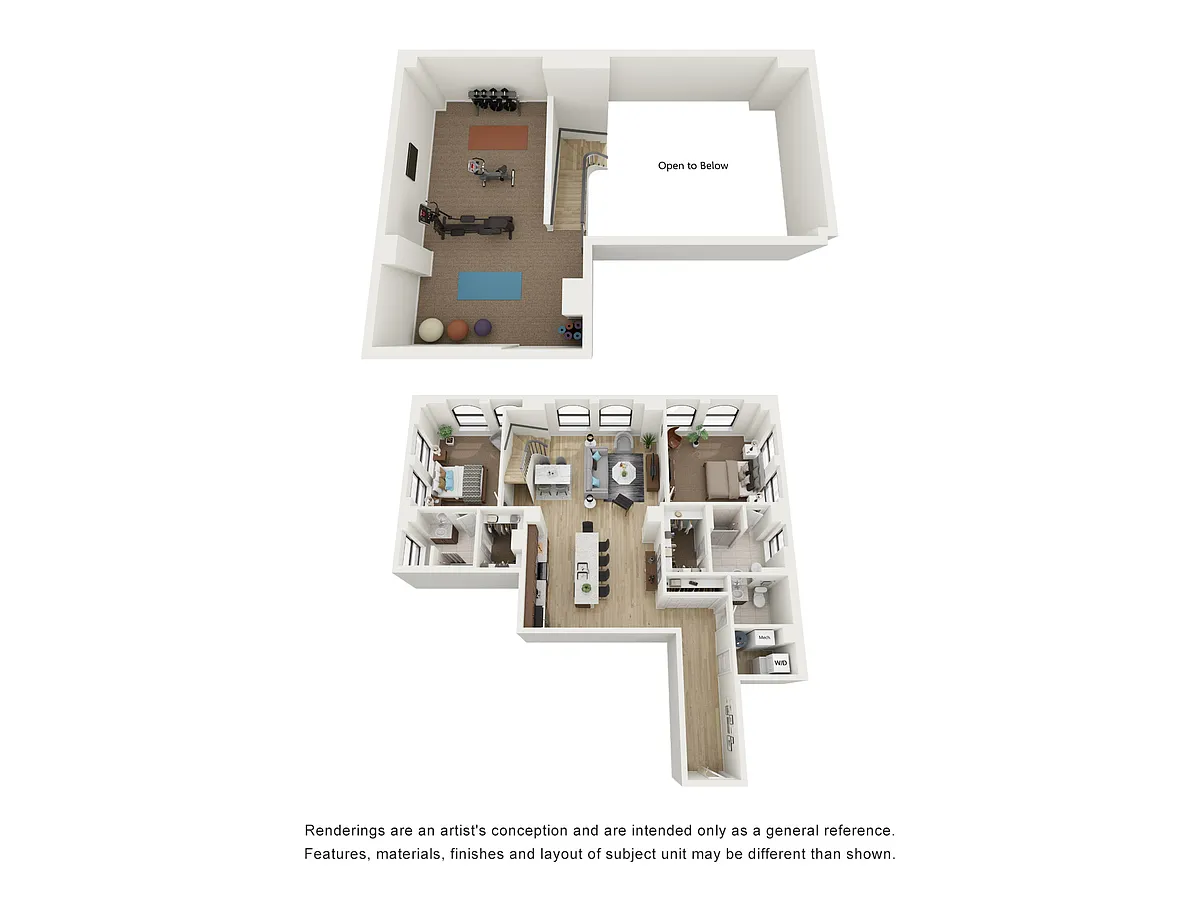 Floor plan 2x2 P Penthouse Loft