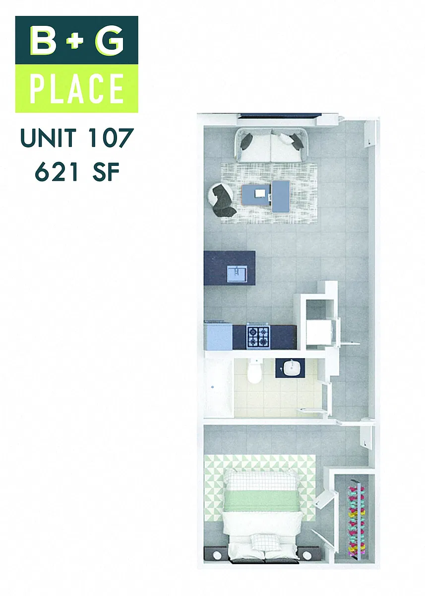 Floor plan 107
