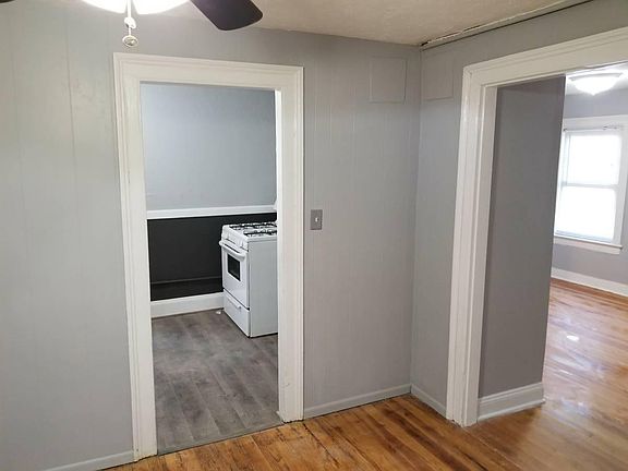 Entry into dining room or office