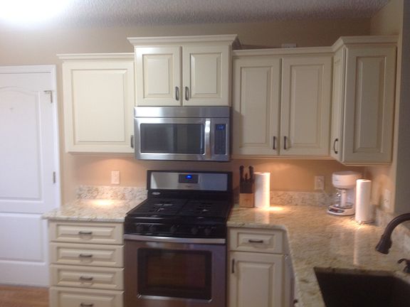 Creme Glazed Cabinetry