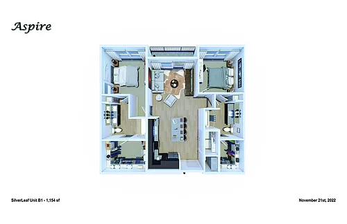Floor plan B1