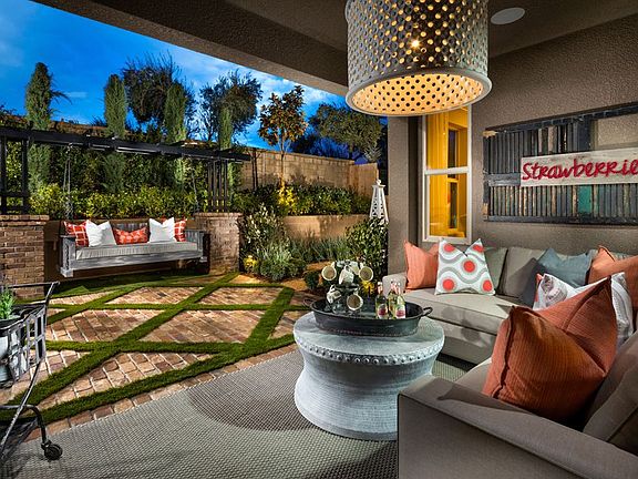 Covered Patio at rear yard