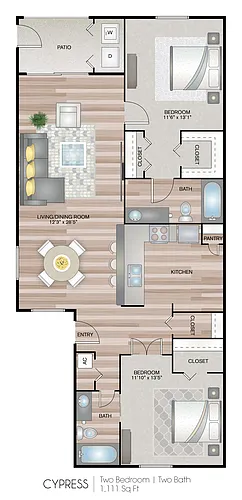 Floor plan The Cypress