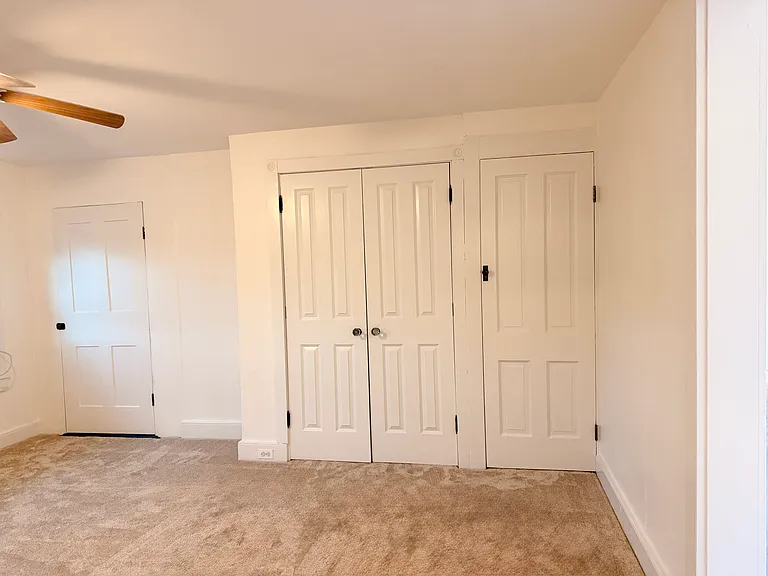 Primary bedroom on 2nd level with ample closet space.