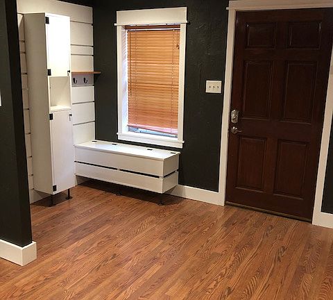 Front Entry with Storage