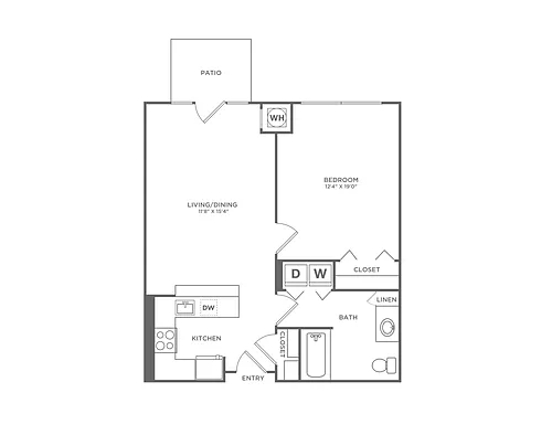 Floor plan A1AR