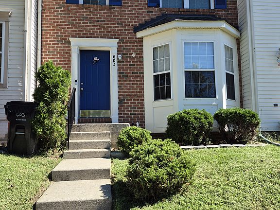 October photo. Baltimore County property across from this home (no houses--trees, green space).