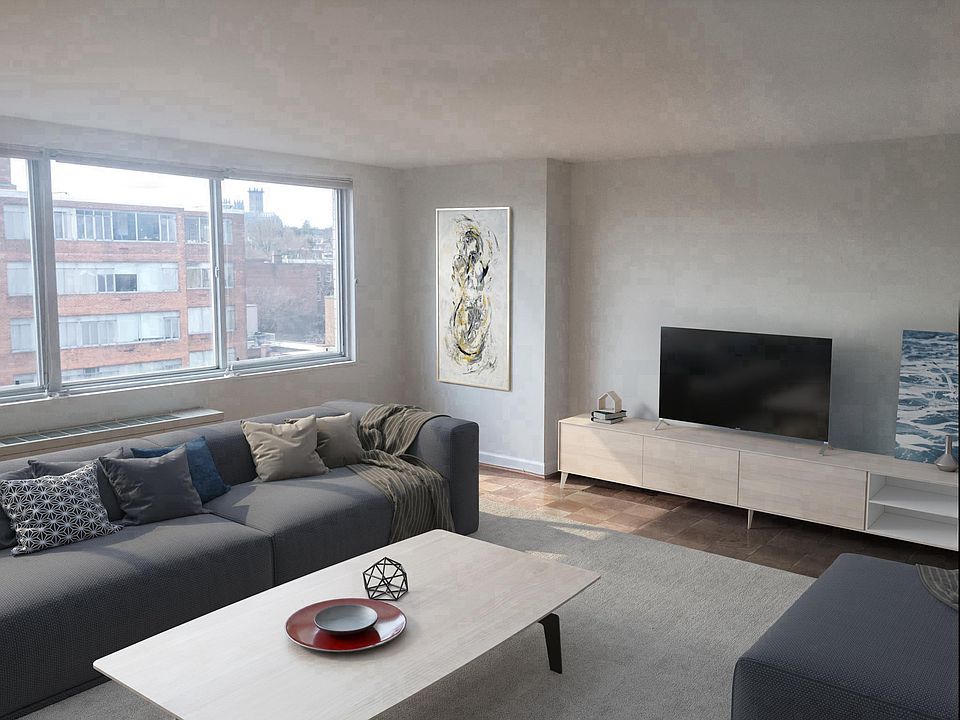 Great living space with views of National Cathedral
