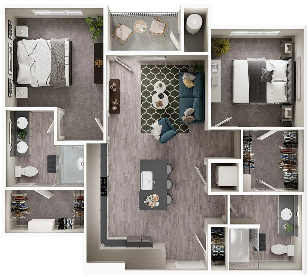 Floor plan B2