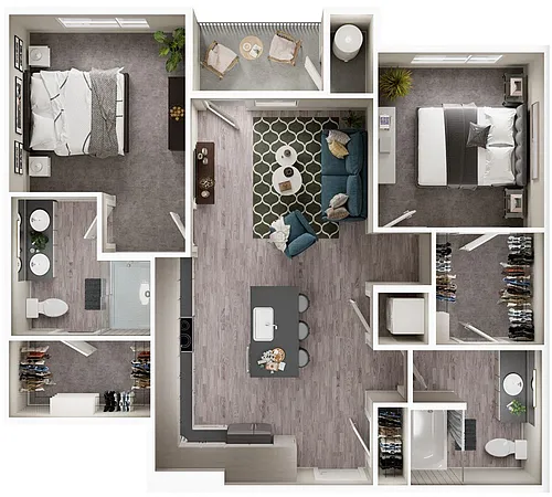 Floor plan B2