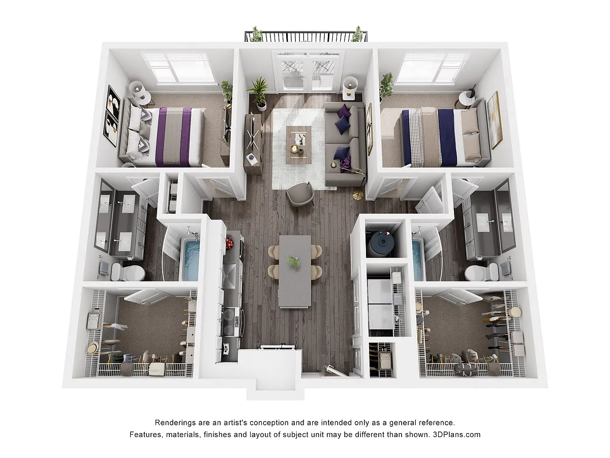 Floor plan The King