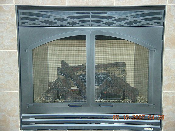 Gas fireplace