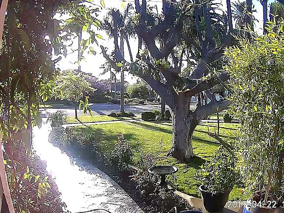 Frnt walkway view of Pacific